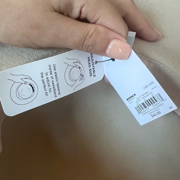 NWT Sonoma Wool Medium-sized Floppy Hat - Picture 7 of 8